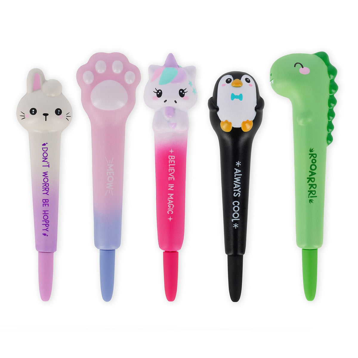 Legami, Anti Stress Gel Pen - Squeezies Stationery for Relaxing, Concentration, Anti-Stress, Super