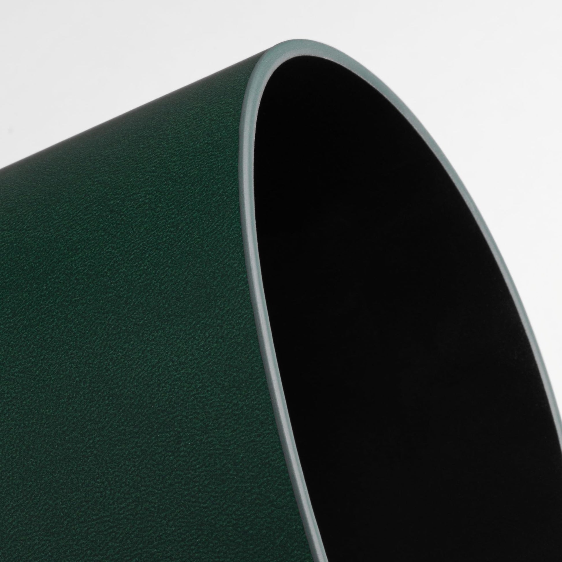 Nekmit Leather Desk Blotter Pad 24 x 14 Inches, Flat, Non-Slip, Waterproof, Green