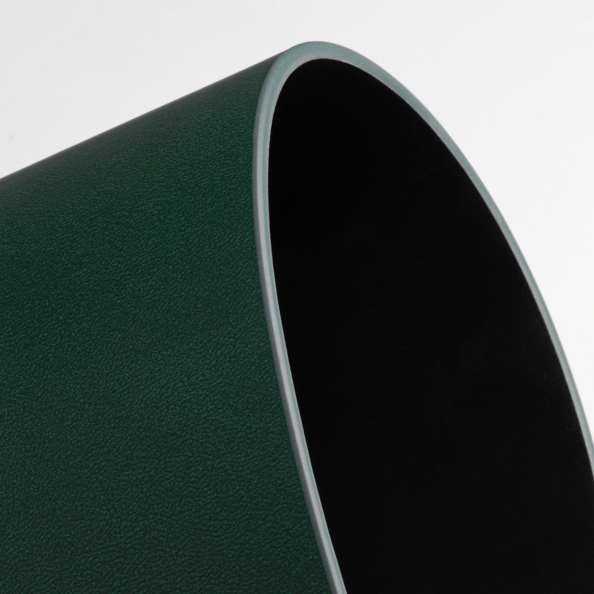 Nekmit Leather Desk Blotter Pad 17 x 12 Inches, Flat, Non-Slip, Waterproof, Green