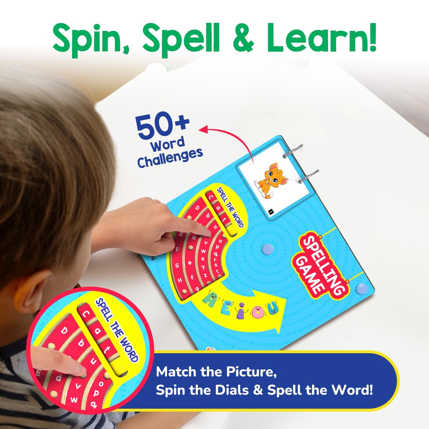 Smartivity Spelling Game Learning Toy for Kids 4-8 Years