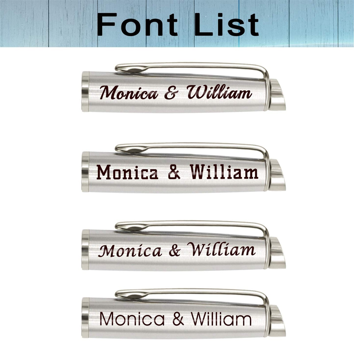 ABIsedrin Personalized Pens, Engraved Pen for Men, Custom Gel Ink Rollerball Pens，writing pen Gift