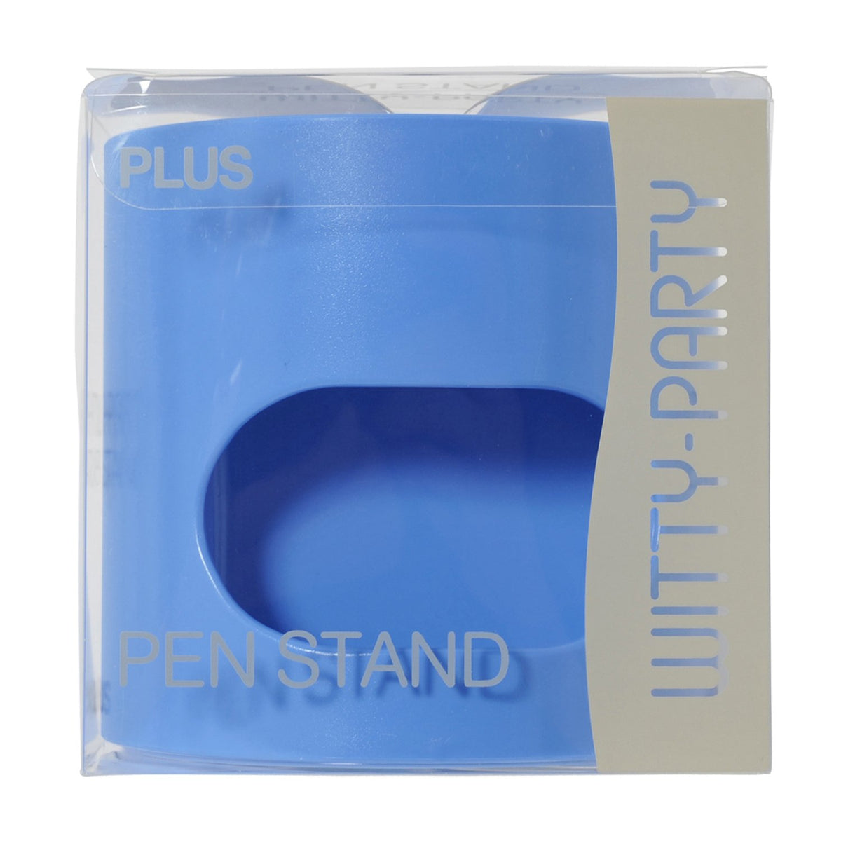 Plus WP-110N 30-756 Pen Holder, Whitty Party, Blue
