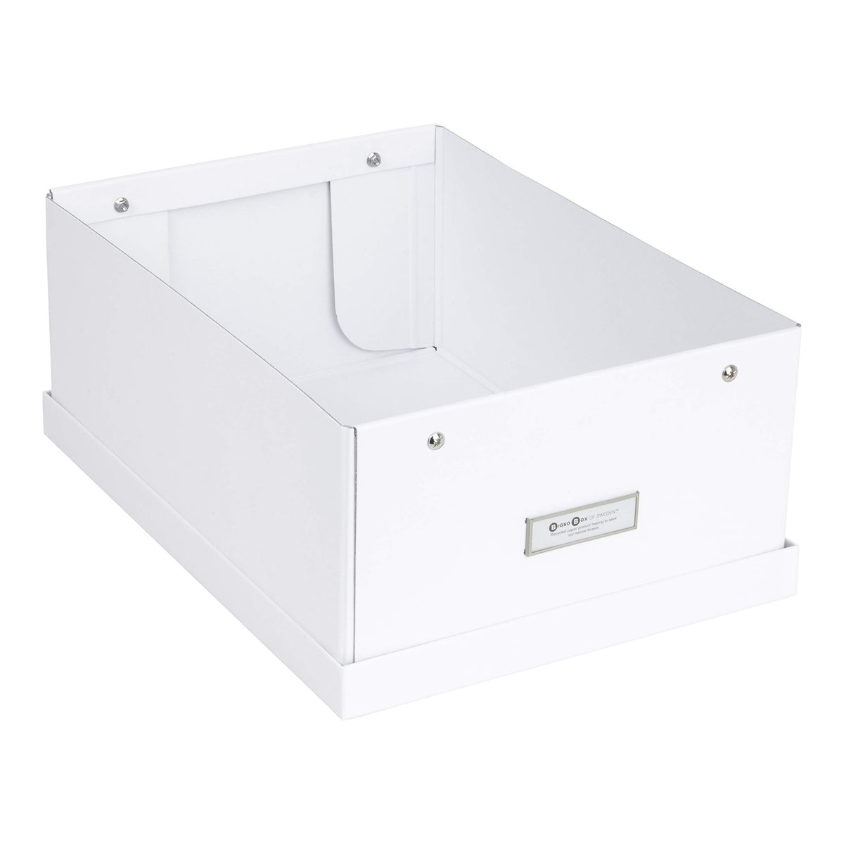 Bigso Box of Sweden Katia Collapsible Storage Box with Labelframe for Easy Identification - Simple