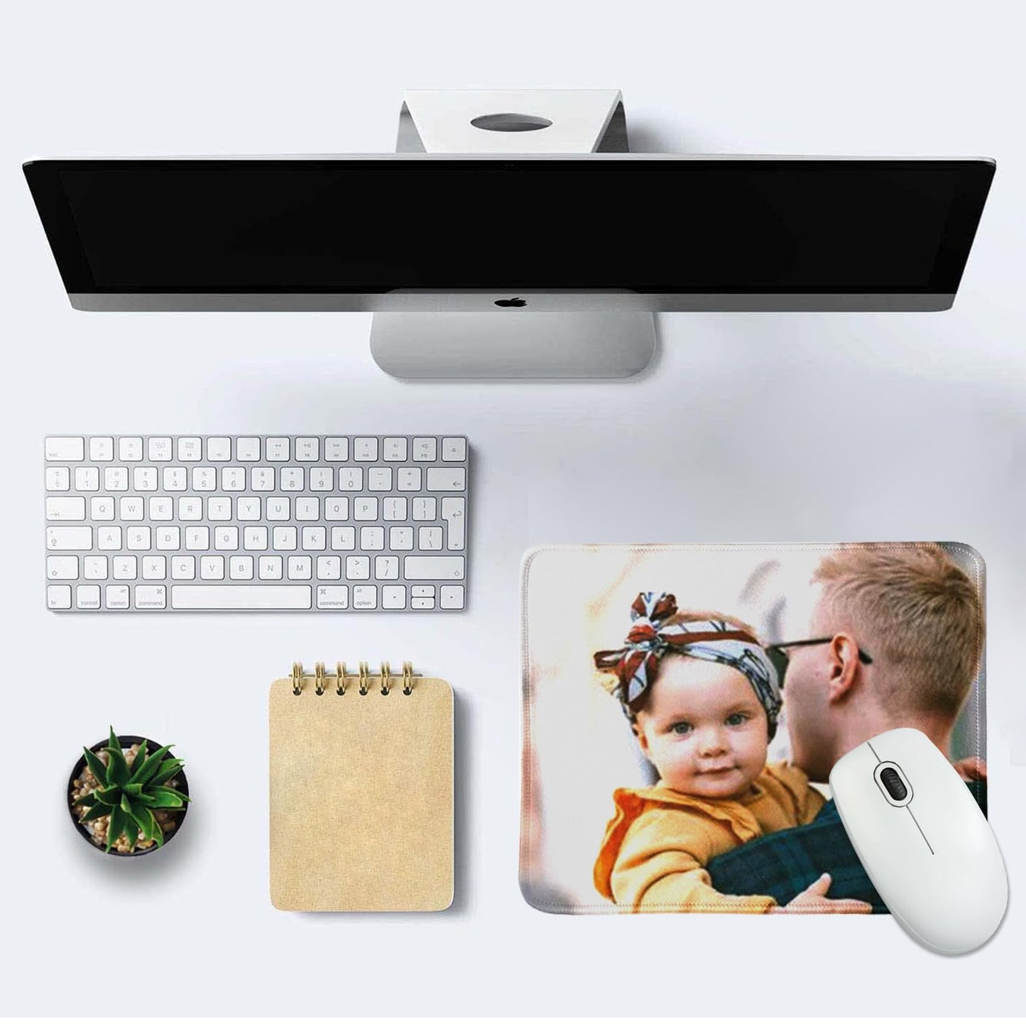 Custom Mouse Pad, Personalized Mouse Pad with Photo, Add Your Own Image/Text/Logo, Customized
