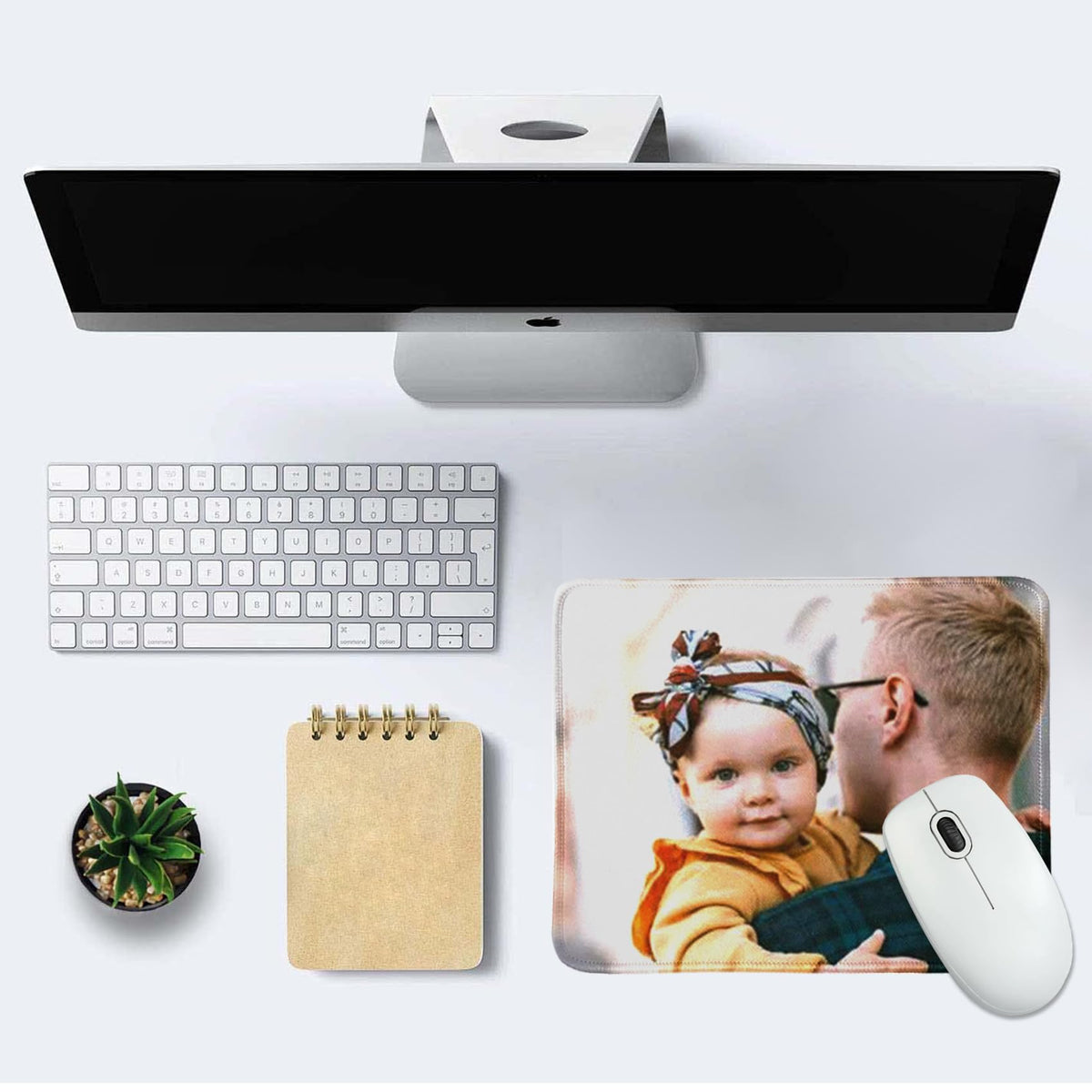 Custom Mouse Pad, Personalized Mouse Pad with Photo, Add Your Own Image/Text/Logo, Customized