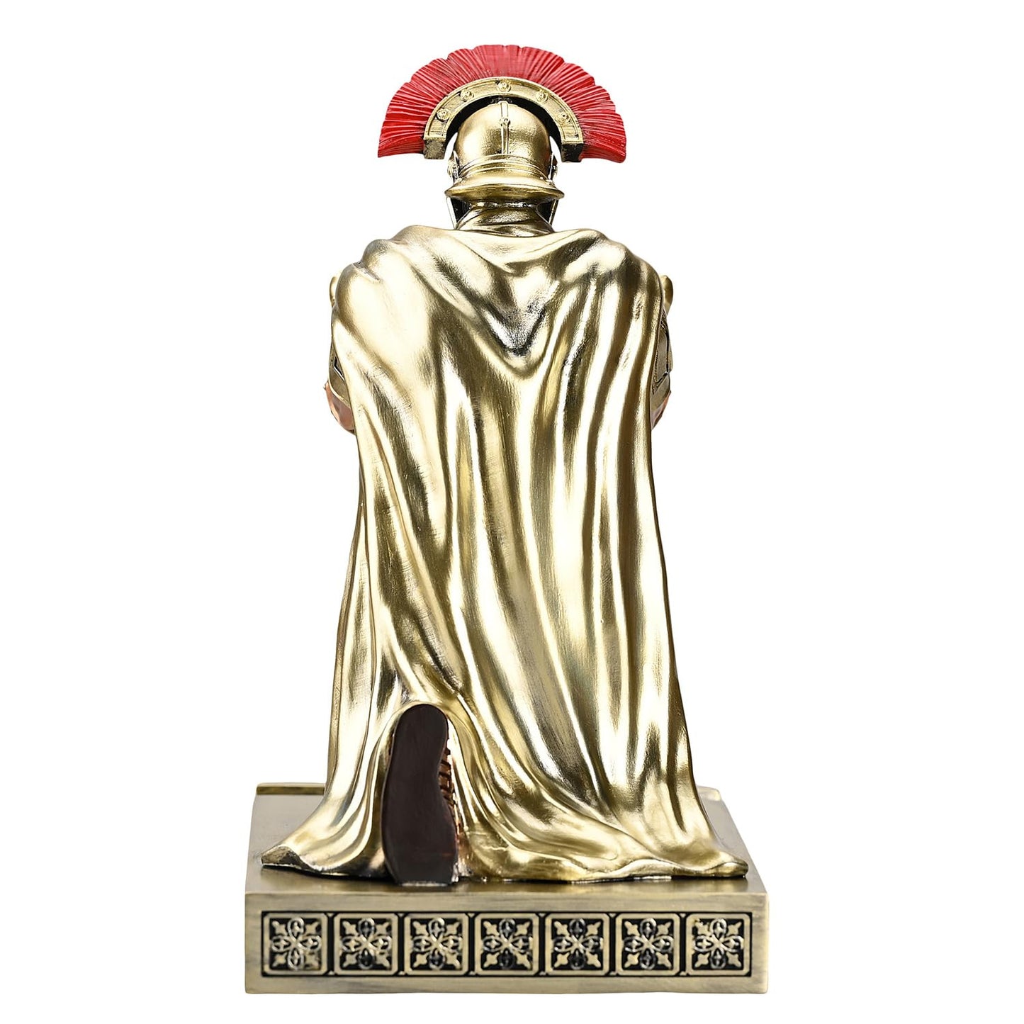 HDMbigmi Centurion Cloak Warrior Pen Holder Phone Stand for Desktop Bronze