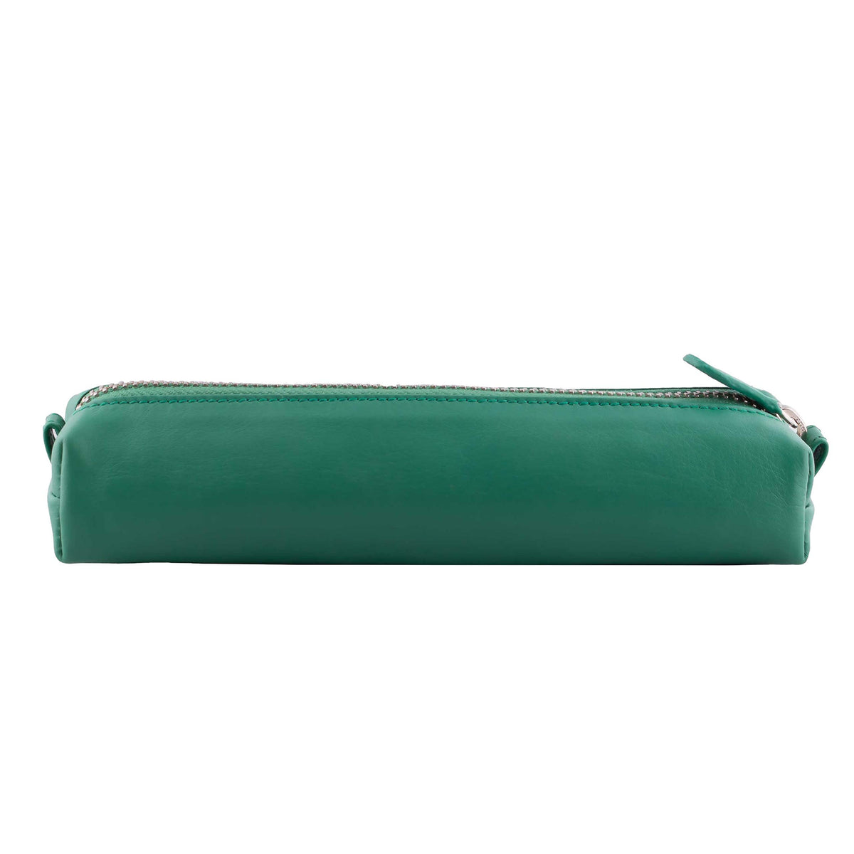 DiLoro Leather Zippered Fountain Ballpoint Rollerball Pens and Pencils Case Holder Pouch Genuine