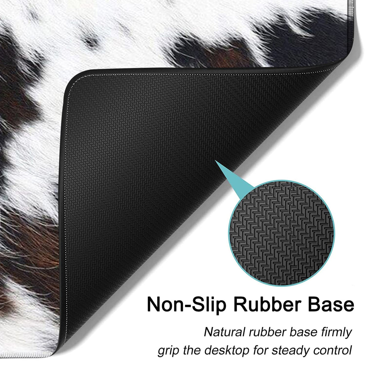 Large Mouse Pad, Extended Office Desk Pad 31.5x11.8in, Ergonomic Memory Foam Mouse Wrist Rest