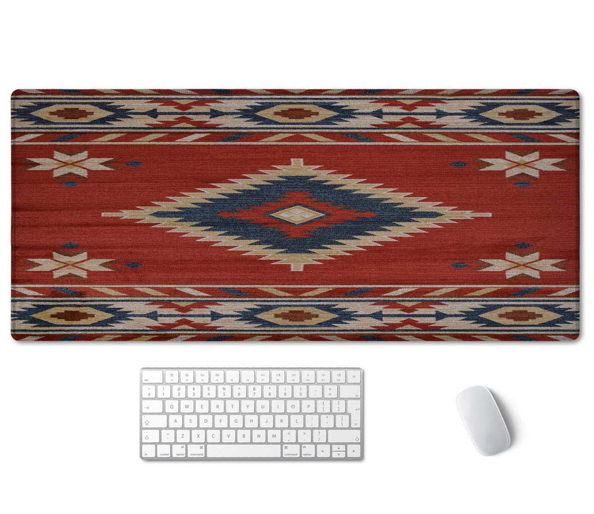 SSOIU Extended Gaming Mouse Pad (35.5x15.7 in), Large Stable Rubber Base Mousepad with Stitched