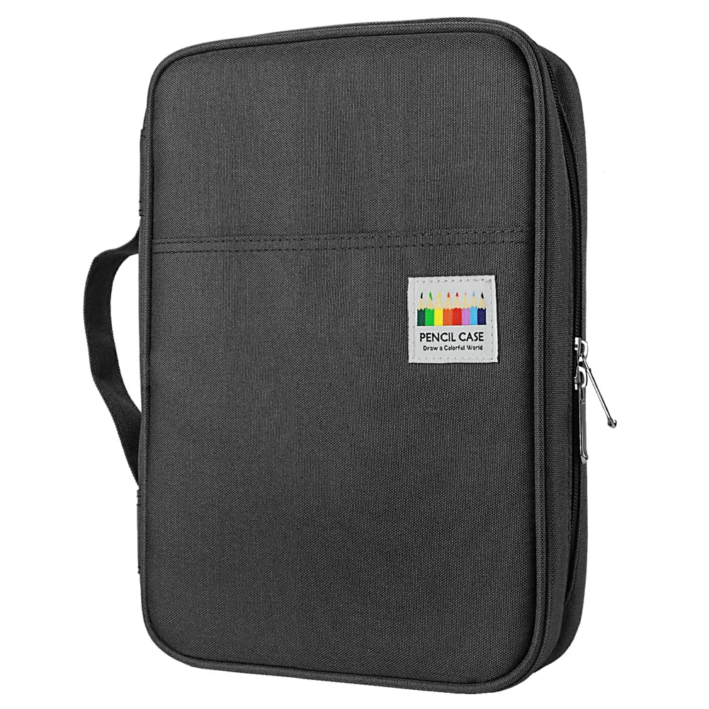 YOUSHARES 166 Slots Colored Pencil Case, 110 Slots Gel Pens fo Coloring Case Organizer, Handy