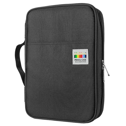 YOUSHARES 166 Slots Colored Pencil Case, 110 Slots Gel Pens fo Coloring Case Organizer, Handy