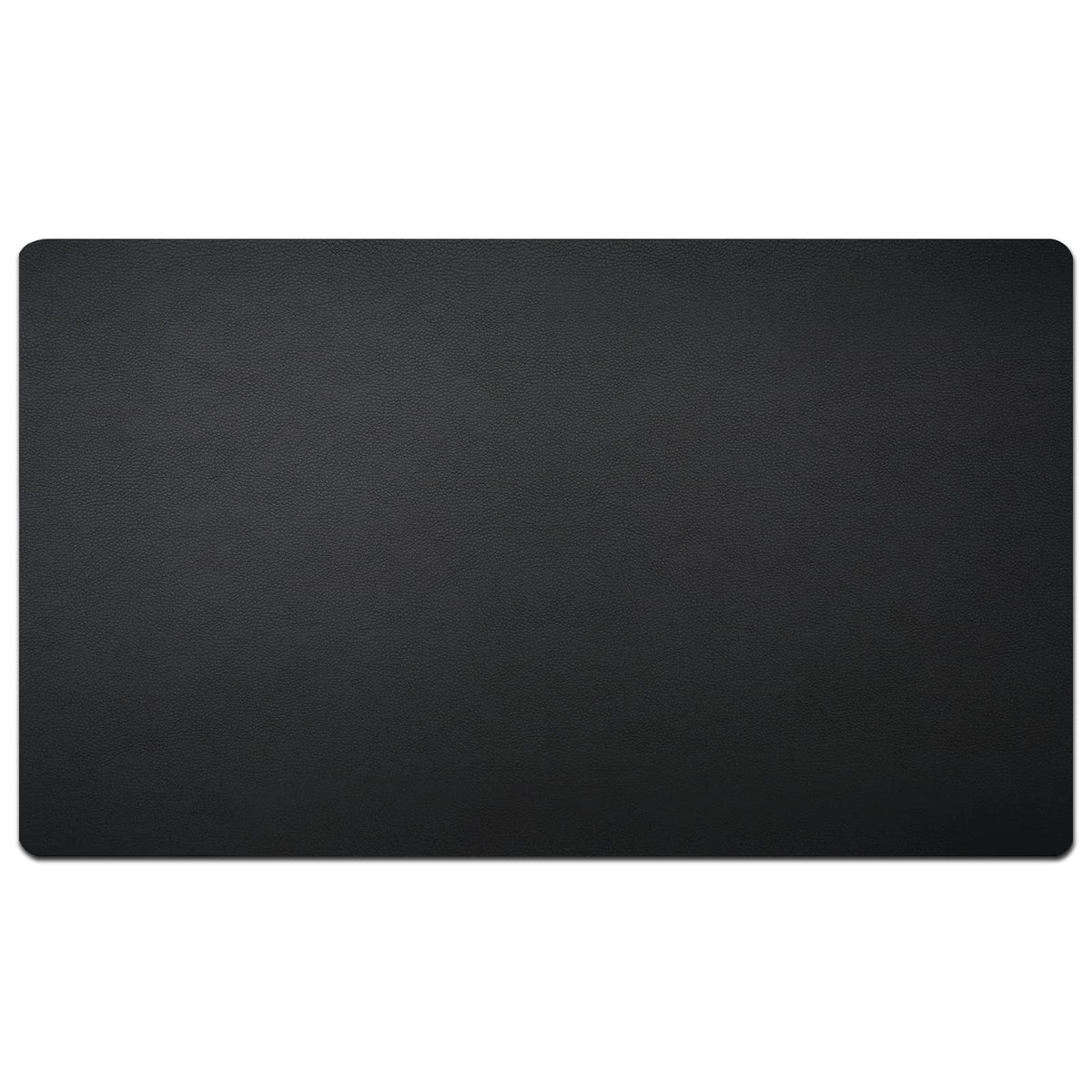 Nekmit Leather Desk Blotter Pad 24 x 14 Inches, Flat, Non-Slip, Waterproof, Black