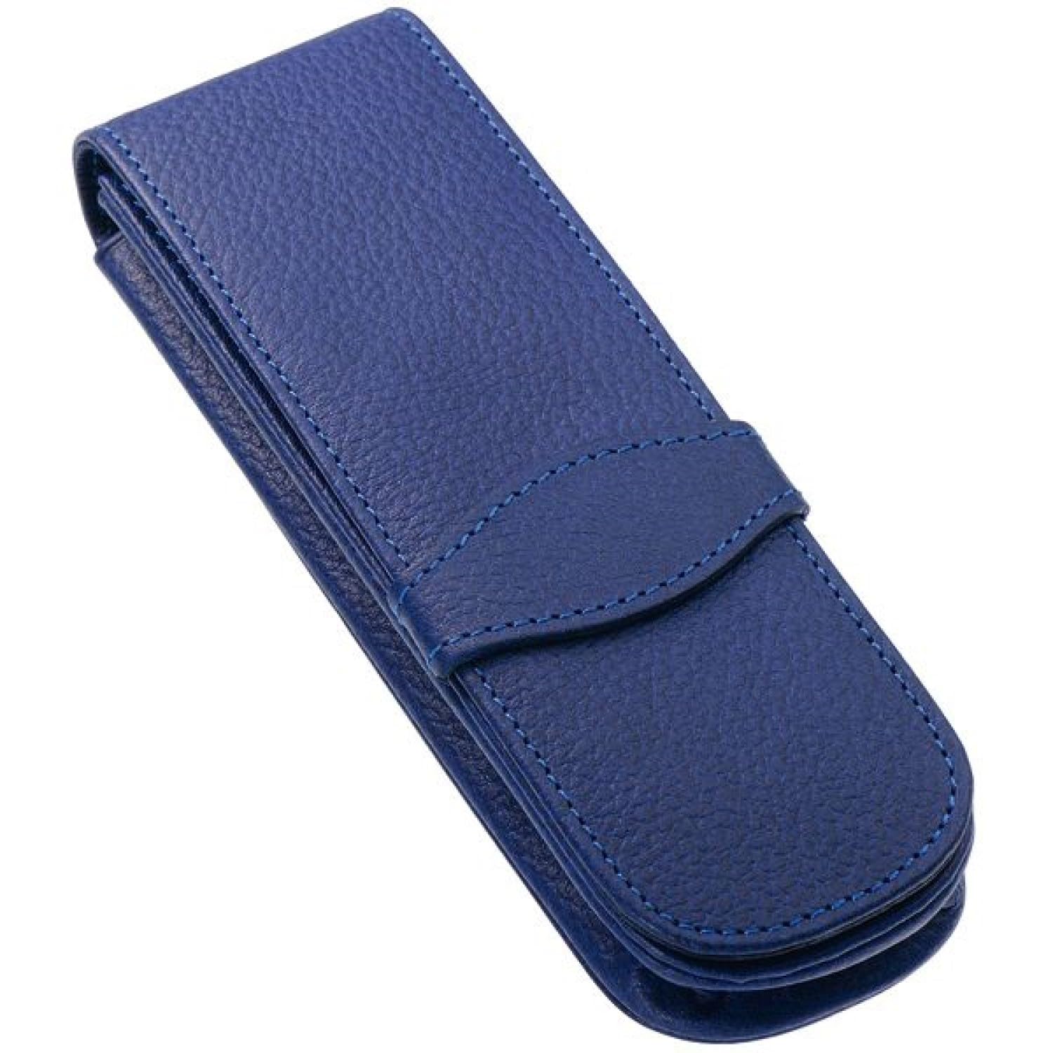 Paradise Pen Company Leather Case Classic Blue for 2 Standard Pens (41048)