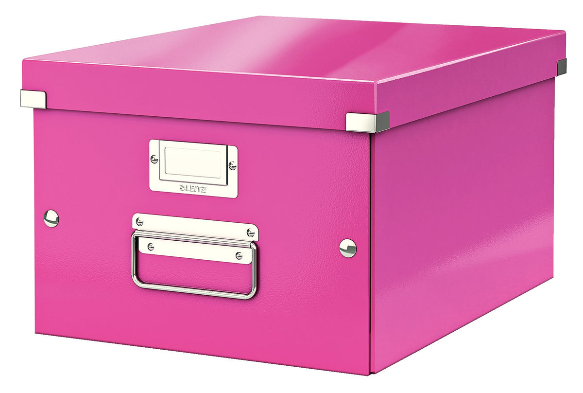 Leitz A5 Storage Box, Click and Store Range 60430001 - Small, White Storage Box A4