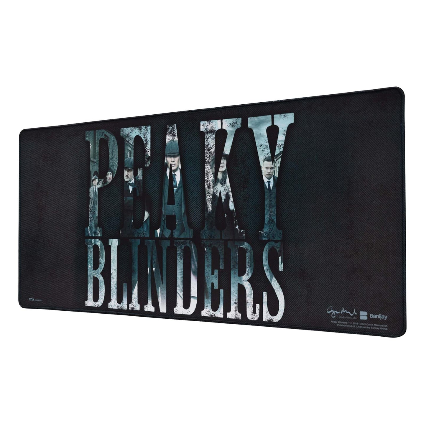 Grupo Erik XXL Mouse Pad - Peaky Blinders Gifts | Gaming Desk Mat 31.5 x 13.8 inches, Non-Slip