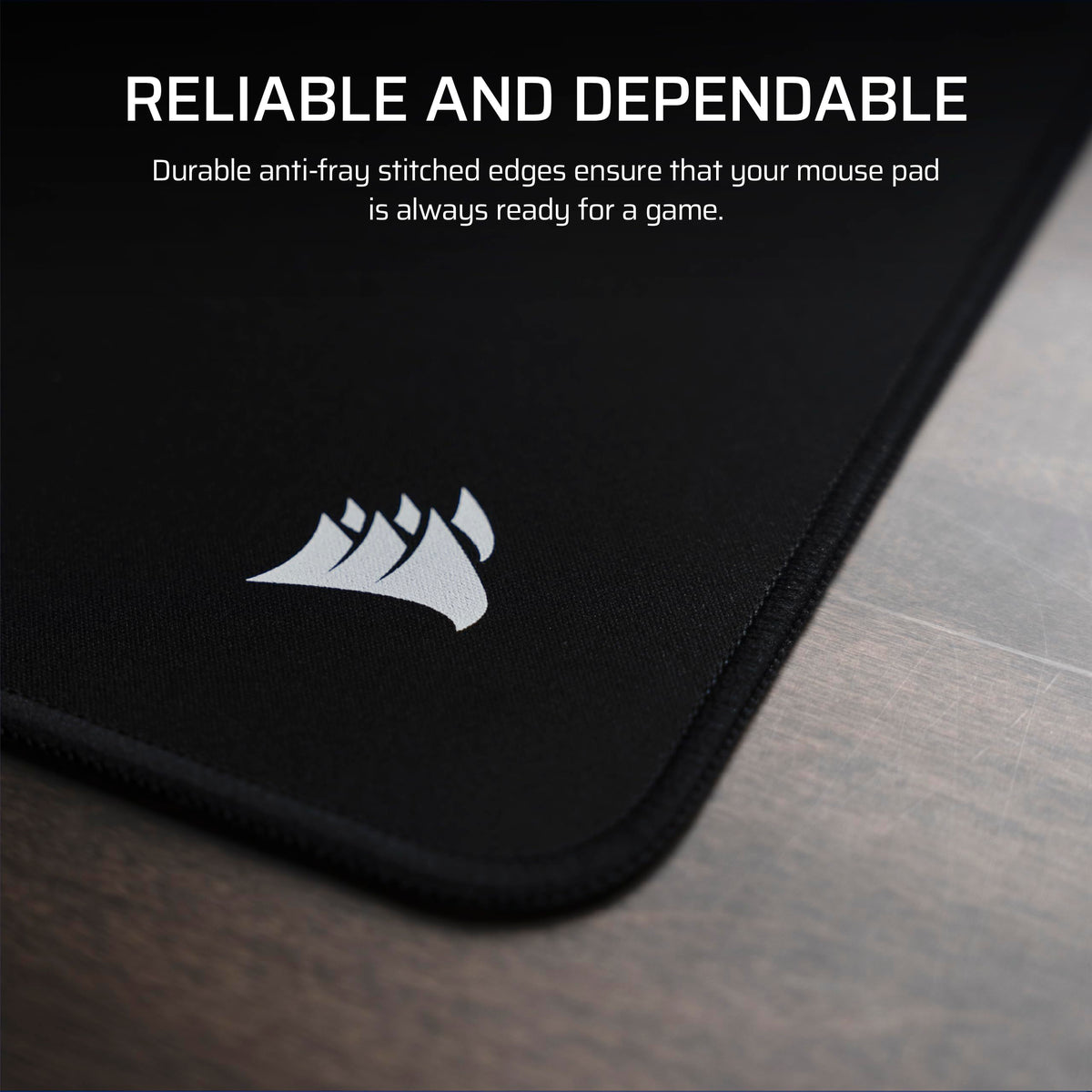 Corsair MM Anti-Fray Cloth Gaming Mouse Pad – Black