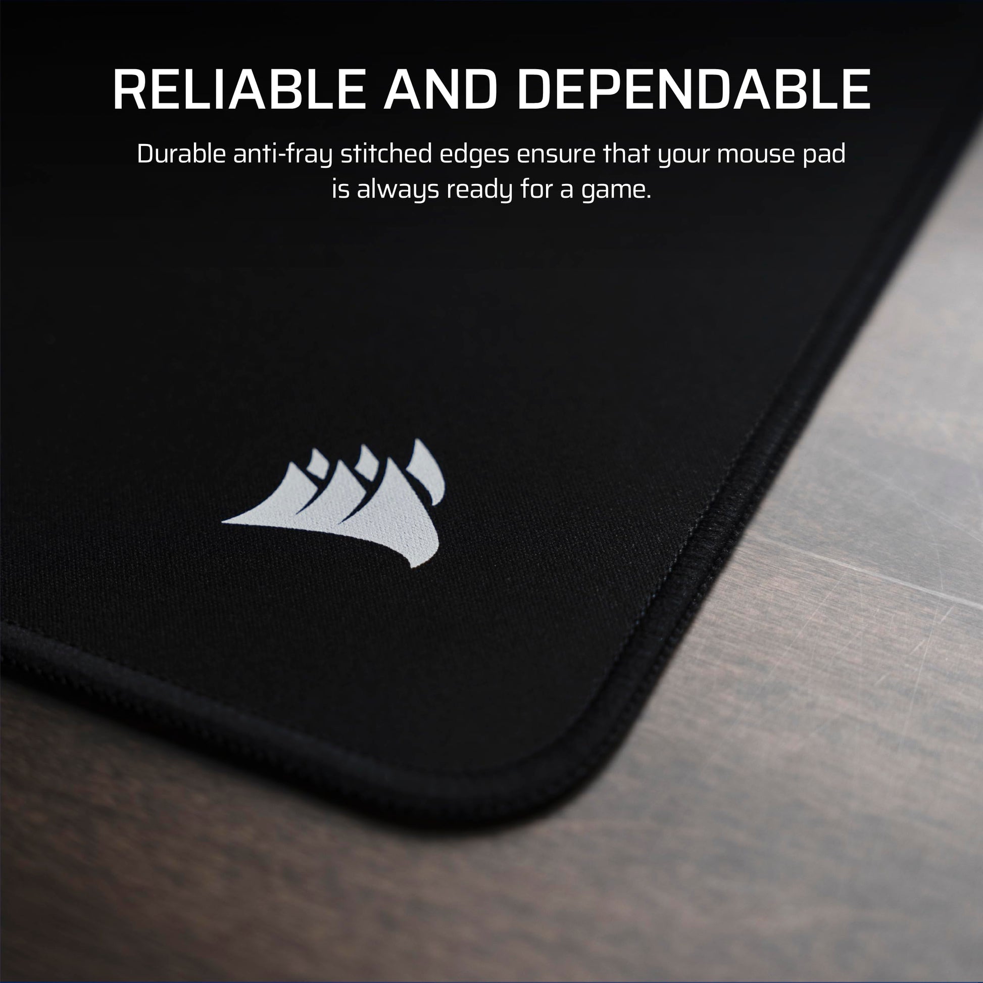 Corsair MM Anti-Fray Cloth Gaming Mouse Pad – Black