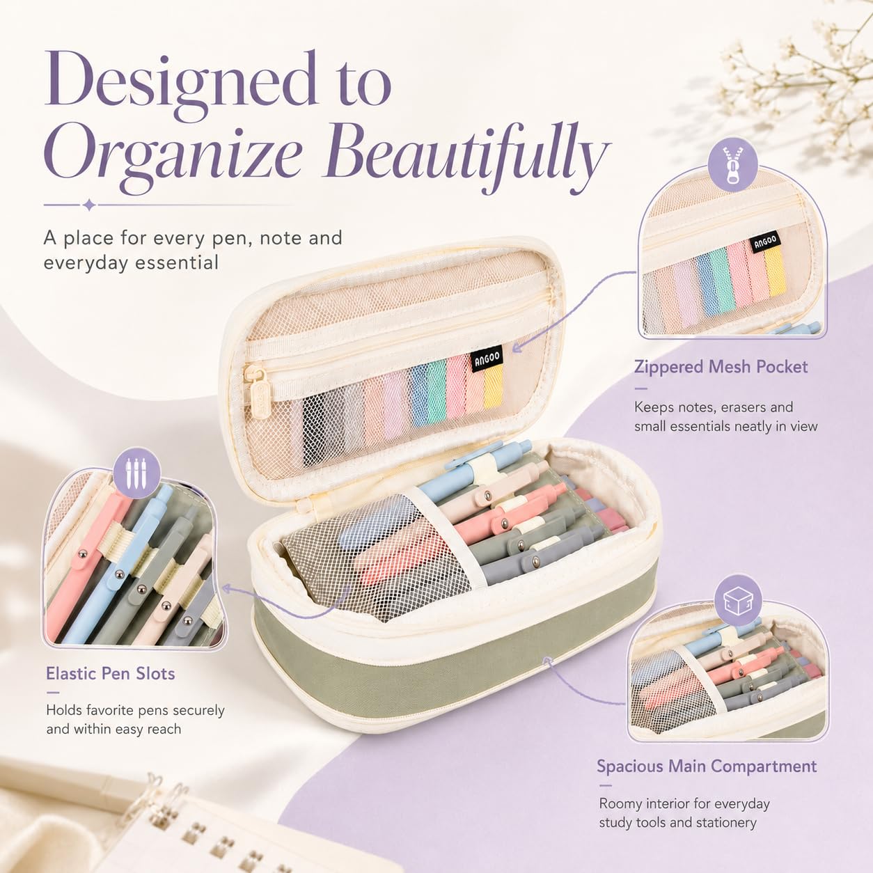 27 Pcs Aesthetic School Supplies Include 12 Pcs Aesthetic Highlighters Bible 1 Ppcs Big apacity Pen