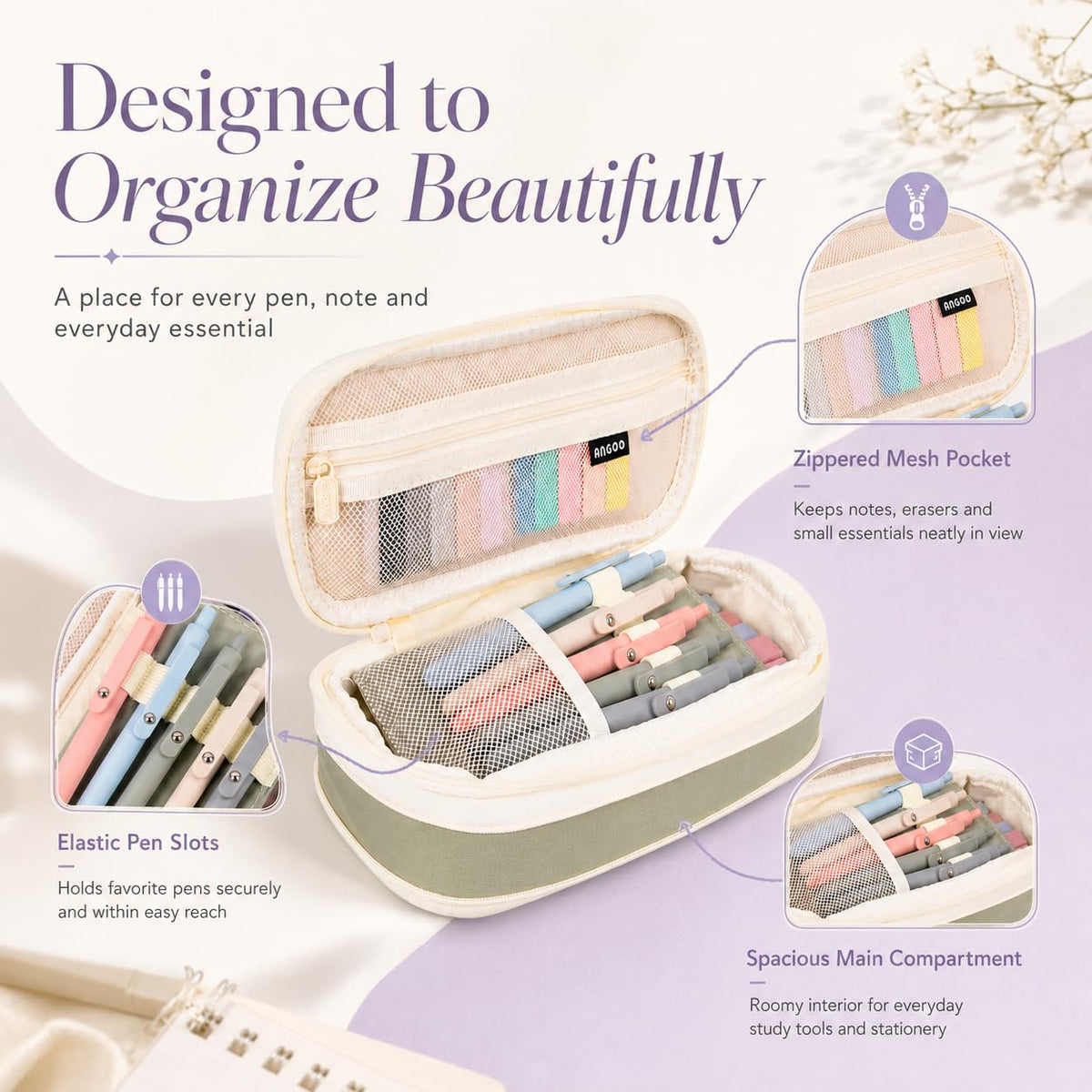 27 Pcs Aesthetic School Supplies Include 12 Pcs Aesthetic Highlighters Bible 1 Ppcs Big apacity Pen