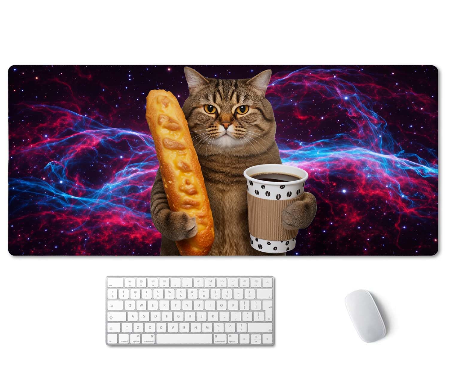 SSOIU Extended Mouse Pad, XXL Gaming Mouse Pads, Large Big Mousepad Laptop Computer Keyboard Mat