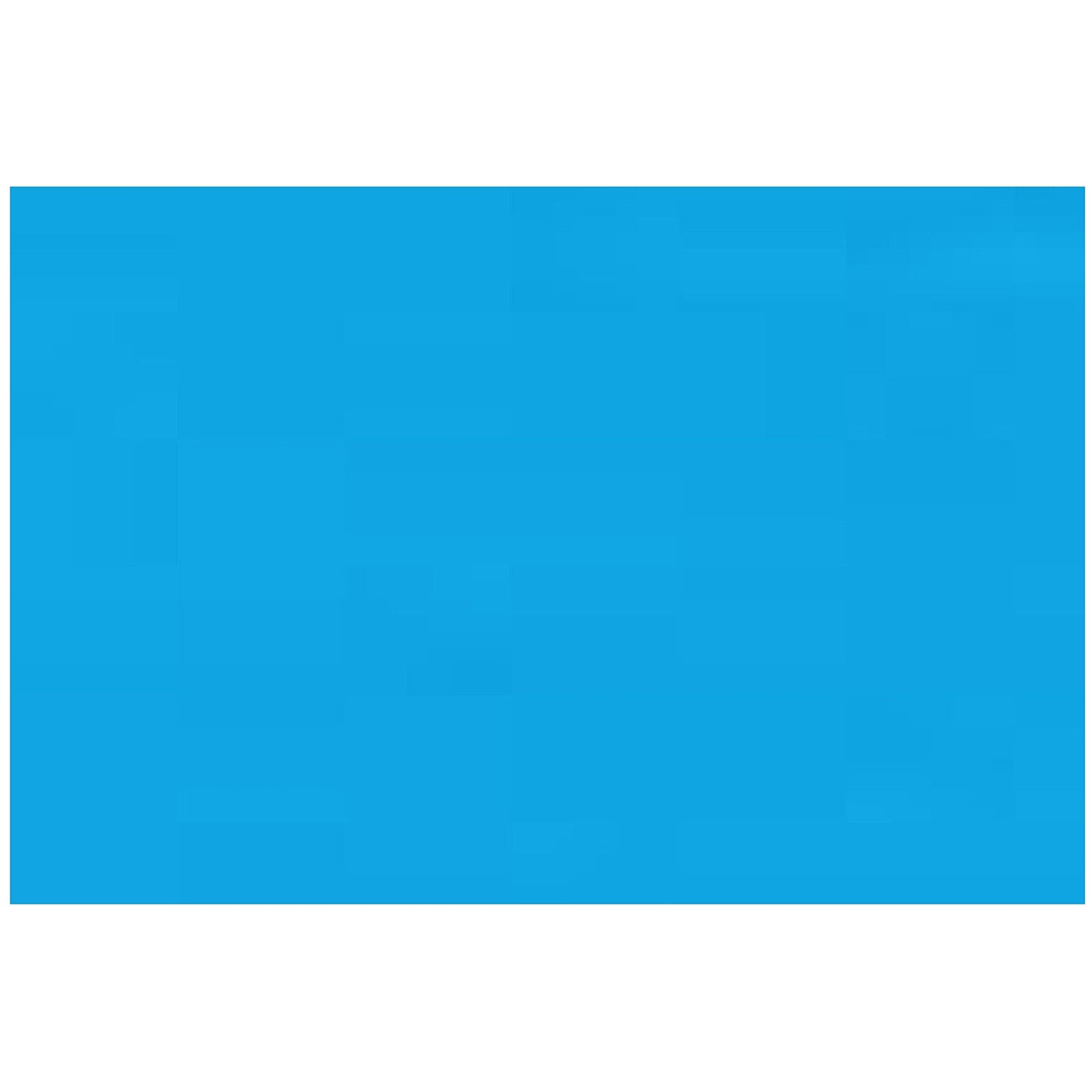Colonial Cards: 100 Color Cardstock 4" x 6" Index Cards, Medium Blue, Unruled