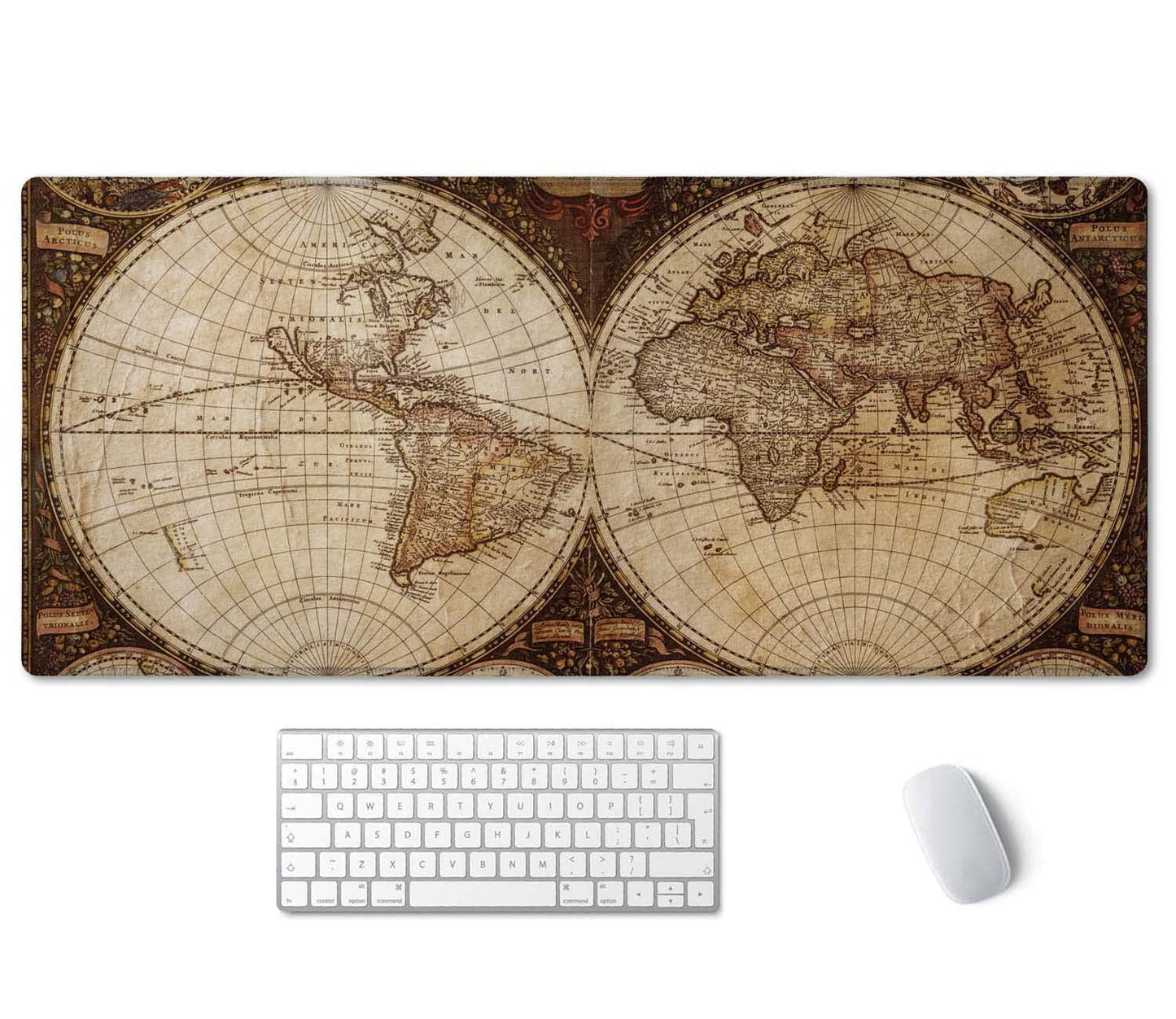 SSOIU Extended Gaming Mouse Pad XXL ArtSo Large Keyboard Mat Long Mousepad Desk Decor Writing Pad