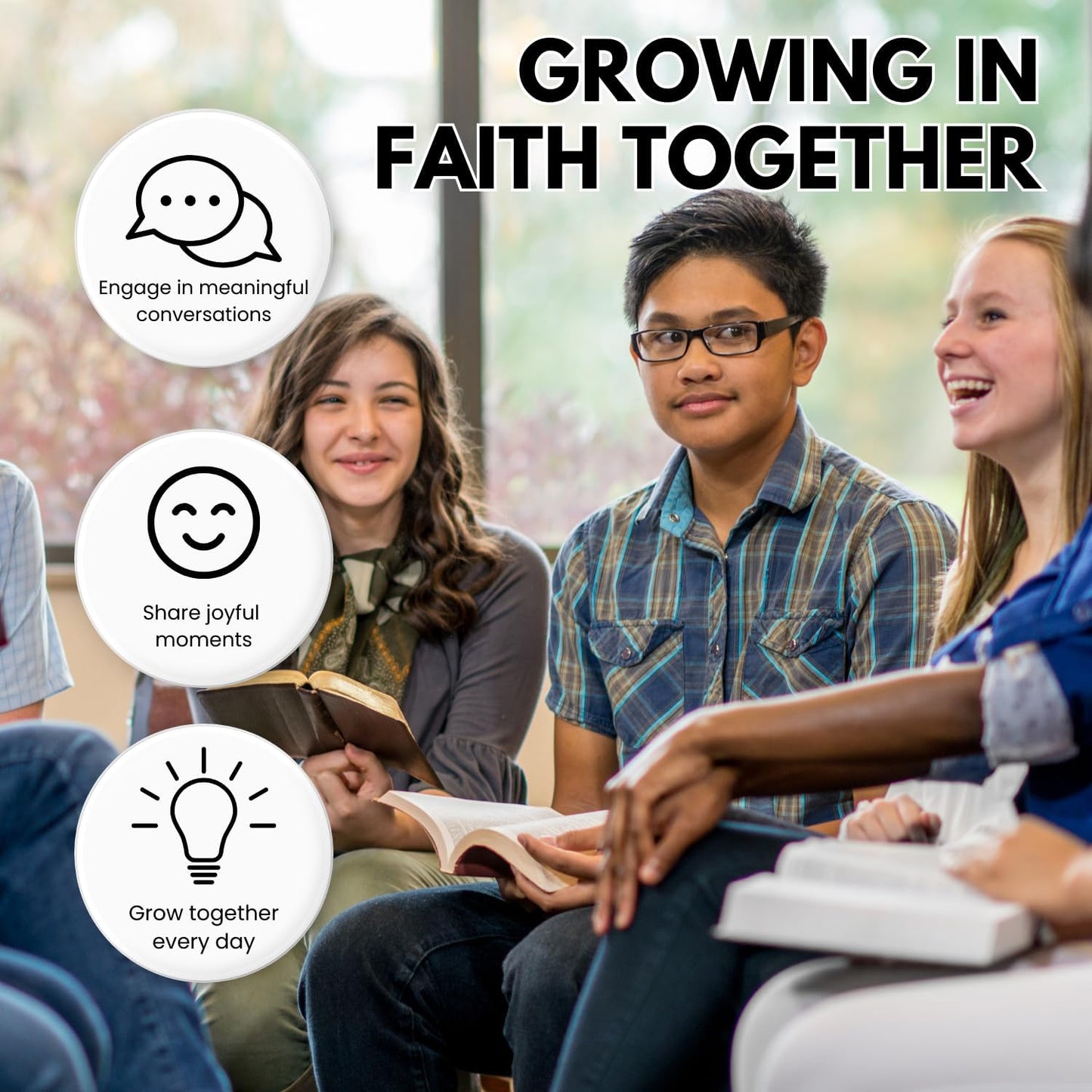 ? WORD TEASERS Faith Based Conversation Starters - Thought Provoking Bible Trivia Game for Families