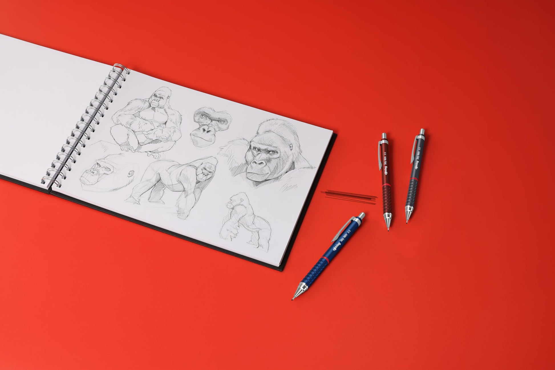 rOtring RO TIKKY RETRO RED MP 0.7 TK12