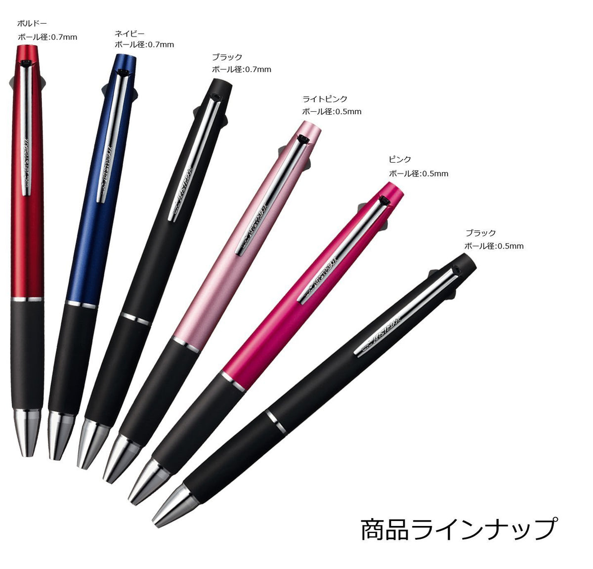 Uni Multi Function Pen Jetstream 2&1 Black, 0.5mm Ballpoint, Black/Red Ink (MSXE380005.24)