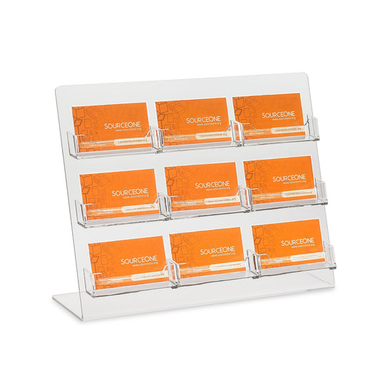 Amazom 9 Pocket Business Card/Gift Card Holder/Stand Display