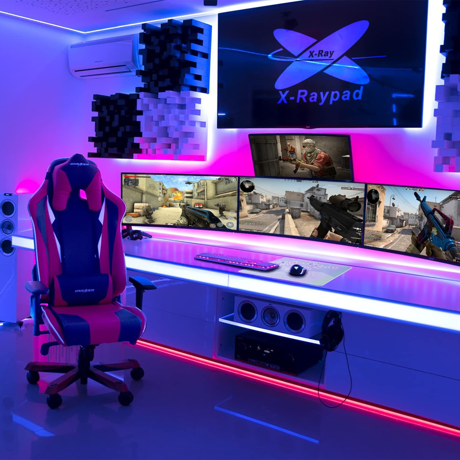 X-Raypad Aqua Control 2 Gaming Mouse Pad, Ultra-High Precision Mouse Pad with Perfect Speed and