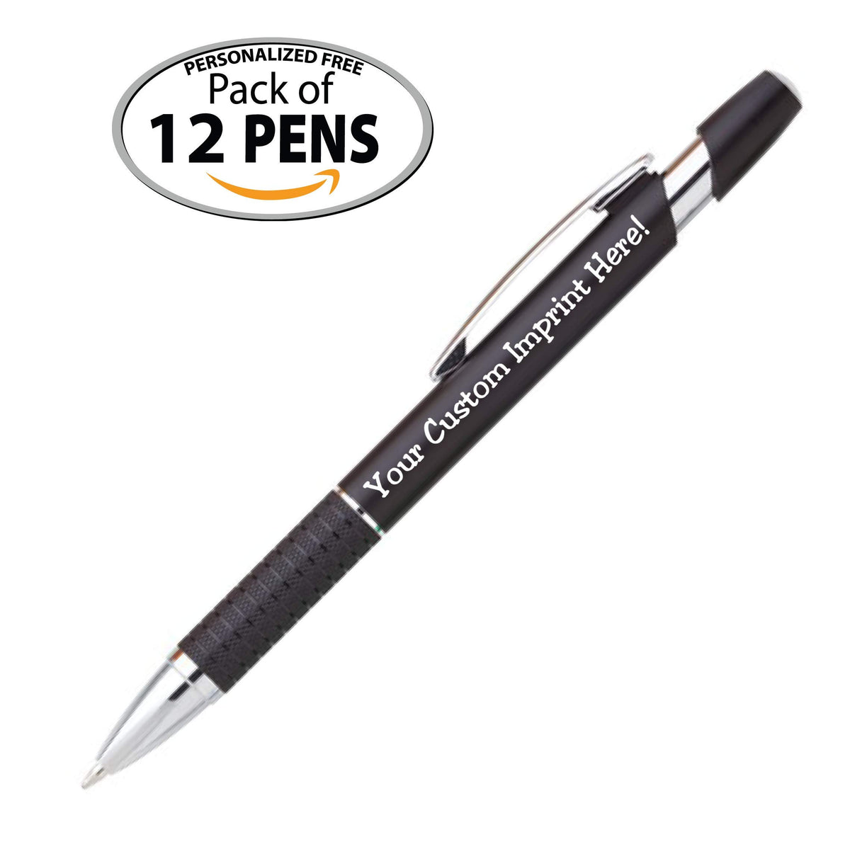 Express Pencils Personalized Ballpoint Pens Click action Custom Black writing ink - The Sleeker