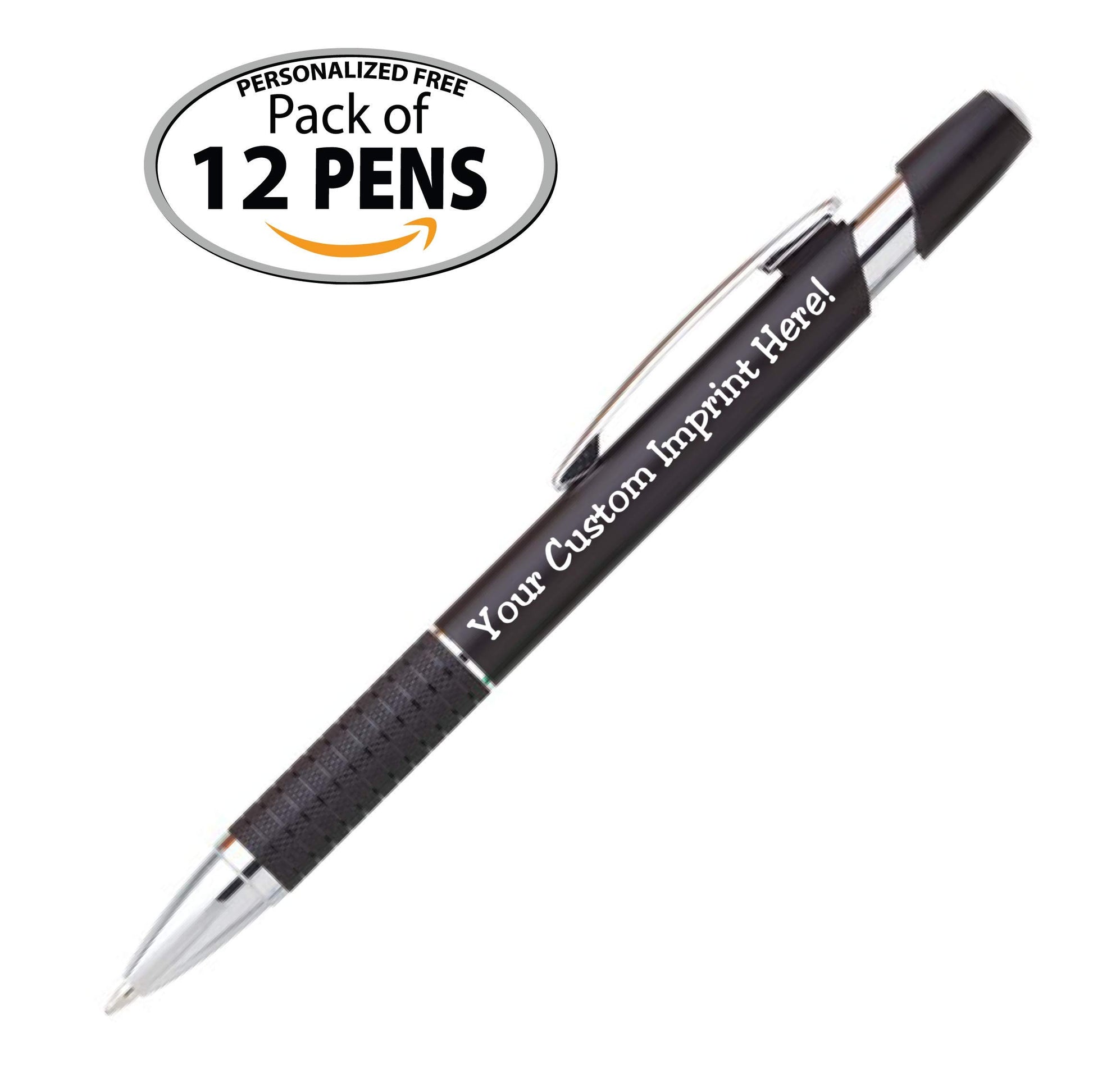 Express Pencils Personalized Ballpoint Pens Click action Custom Black writing ink - The Sleeker