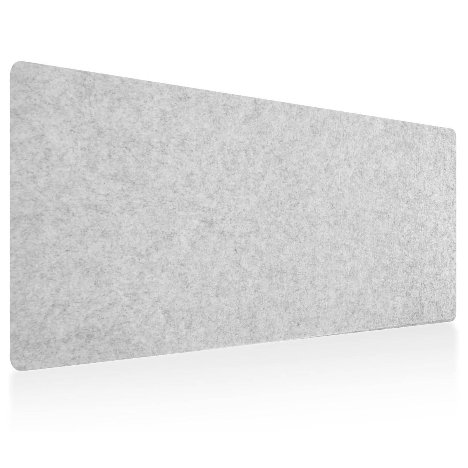 DAWNTREES Non-Slip Felt Desk Mat,36''x16'',Large Keyboard and Mouse Pad