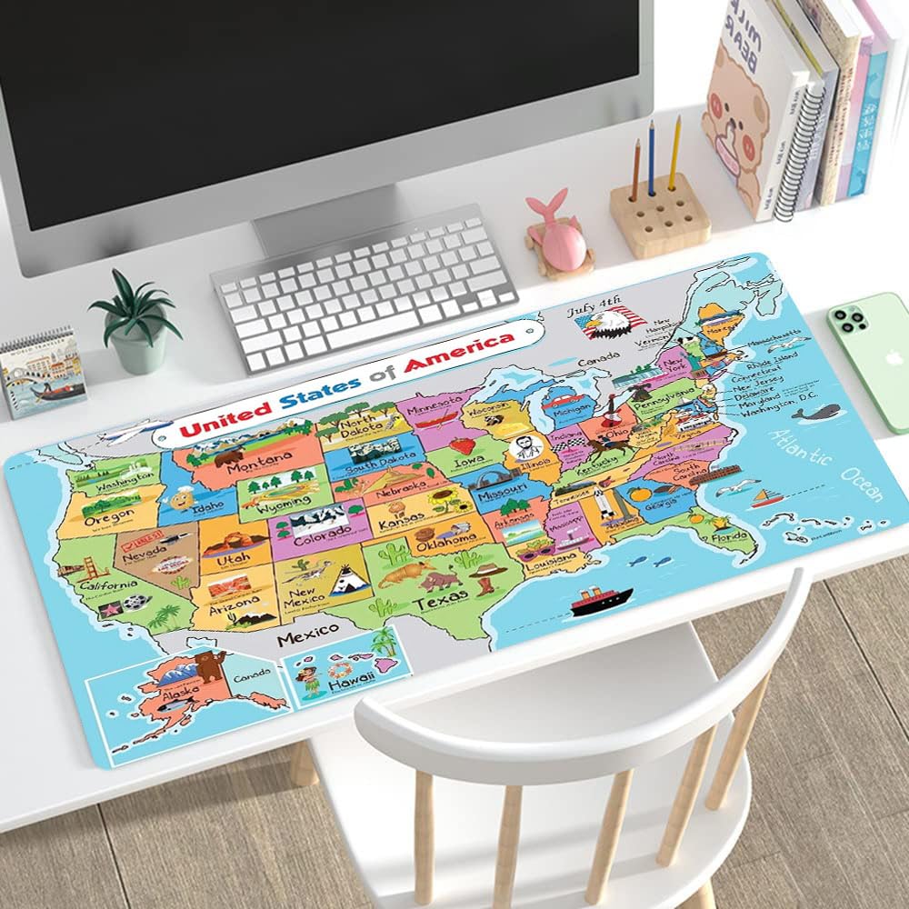 RTGGSEL 31.5x11.8 Inch Non-Slip Long Extended Large Gaming Mouse Pad with Stitched Edges XL Laptops