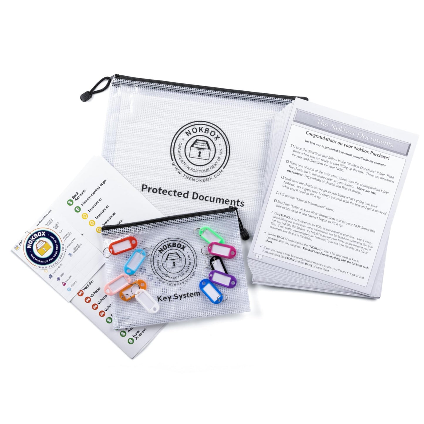 The Nokbox Lite – DIY Estate Planning Organizer & Emergency Kit | Home & Office Organization
