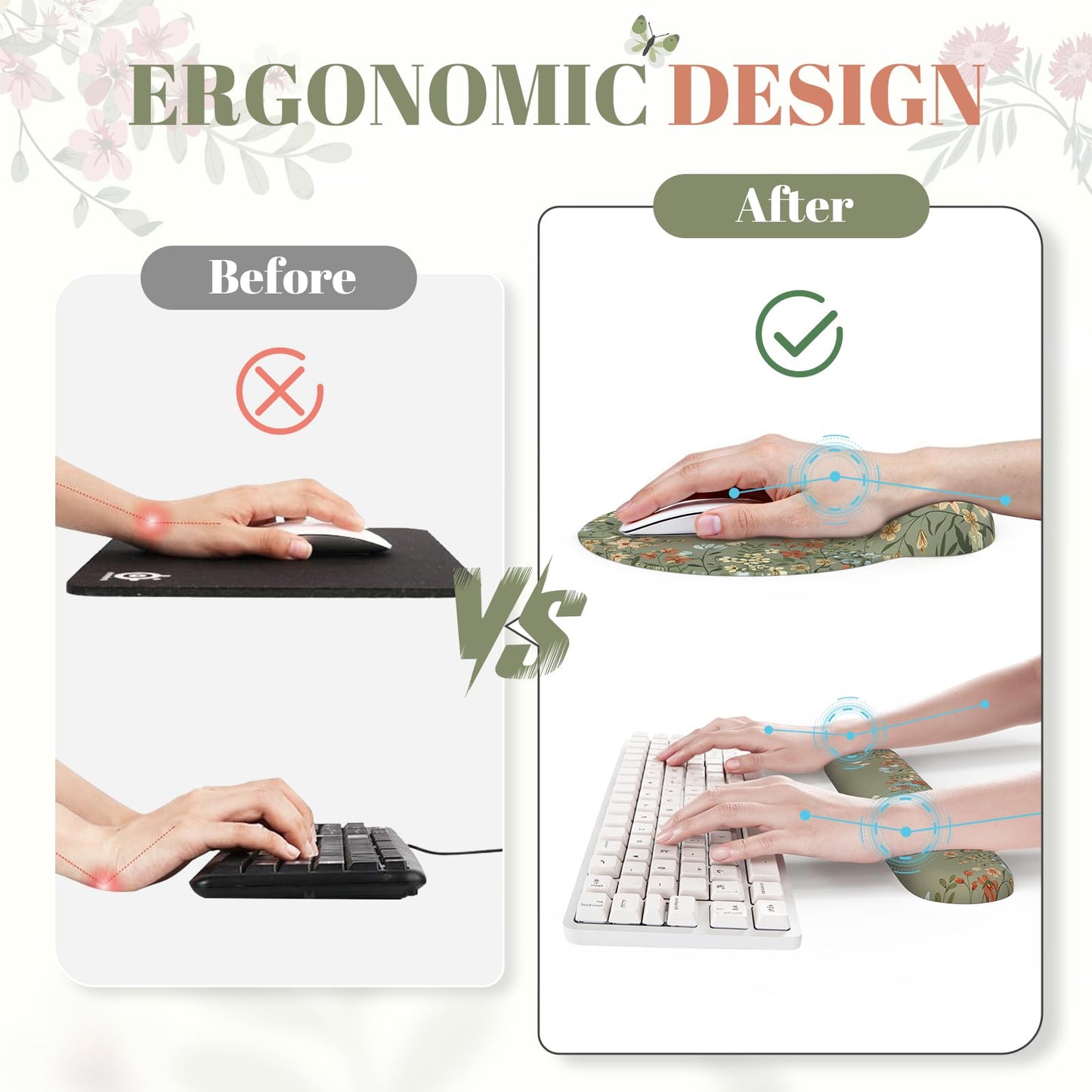 iCasso Keyboard Pad for Workspace, Green 35.4"x15.7" Desk Protector