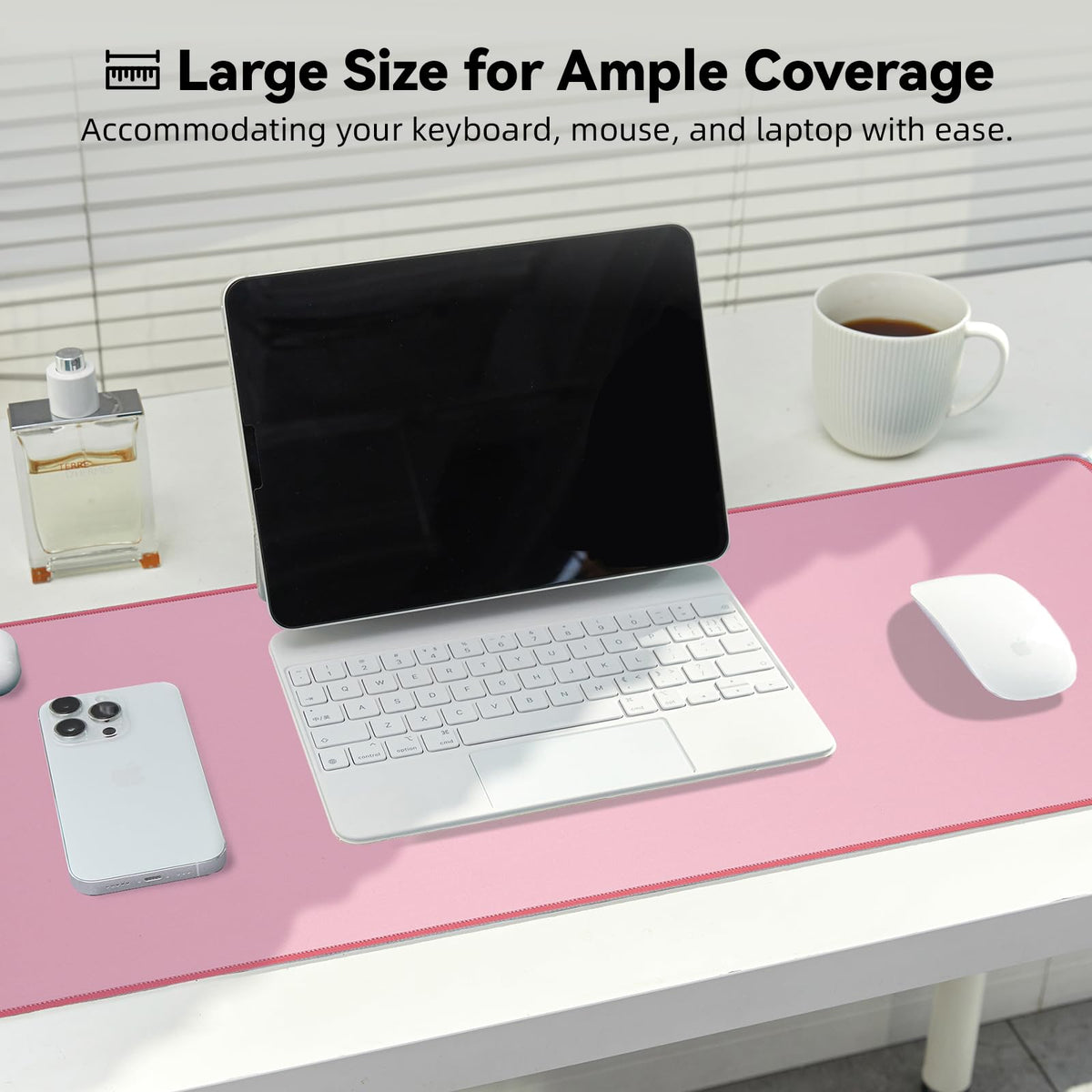 Reniteco Waterproof Large Office & Gaming Mouse Pad, 31.5" x 11.8" x 0.12"