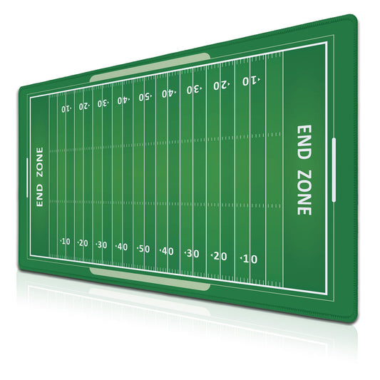 Samgula Green Desk Pads, Large Non-Slip Mousepads, Gaming Desk Pad - 35.4 X 15.7 inch for Work