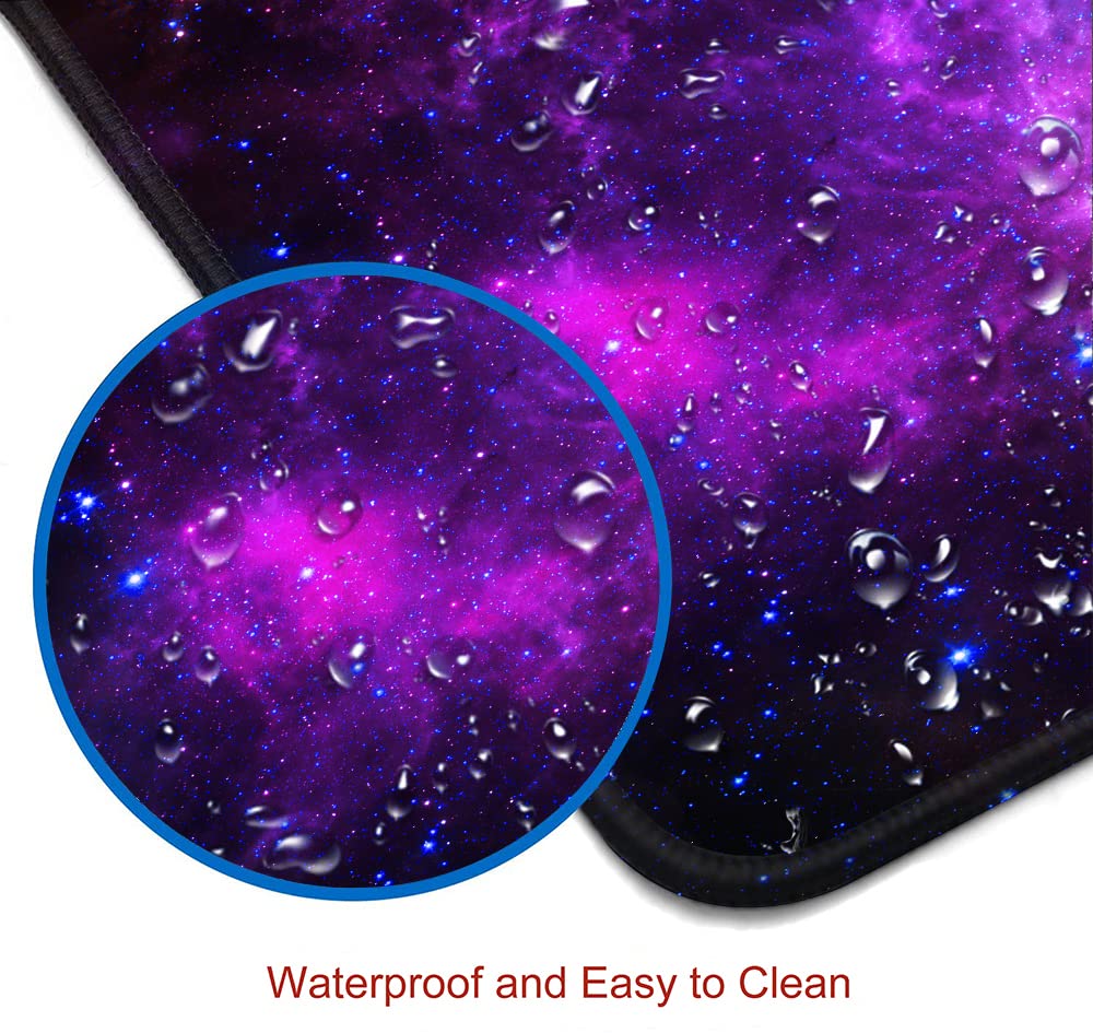 SANWUMIAN Gaming Mouse Pad, Large Mouse Pads for Desk, Non-Slip Rubber Base Mousepad, Keyboard