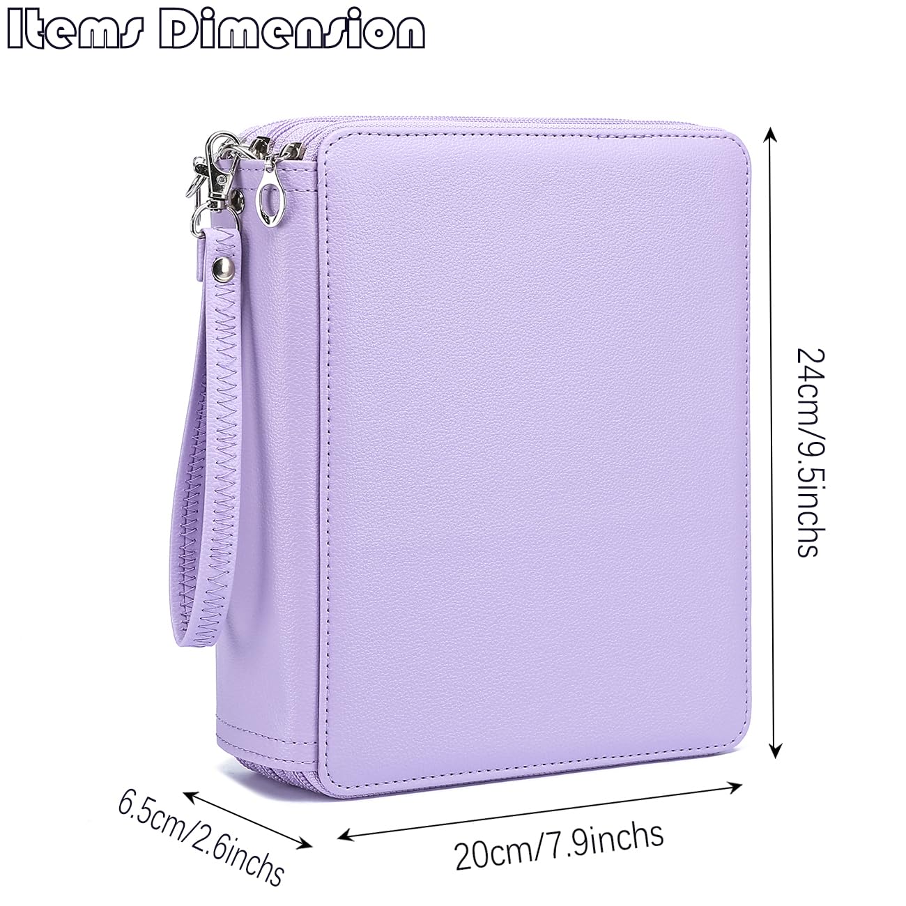 YOUNGCOL 120 Slots Colored Pencil Case Color Pencil Organizer Storage Large Capacity Pencil