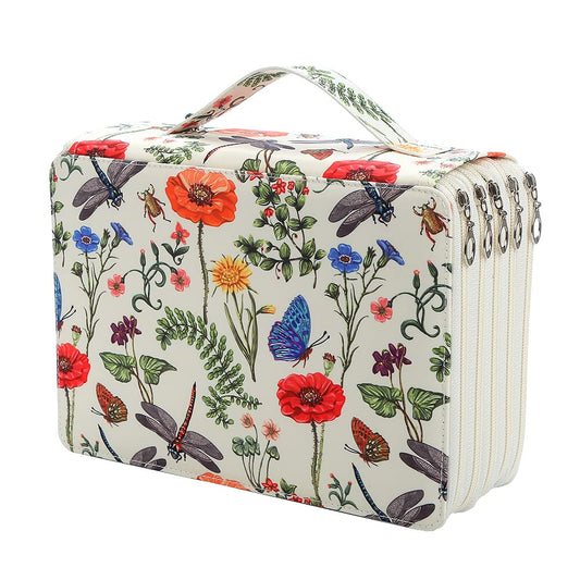 Lbxgap 250 Slots Colored Pencil Case Organizer, 5 Layer Bag