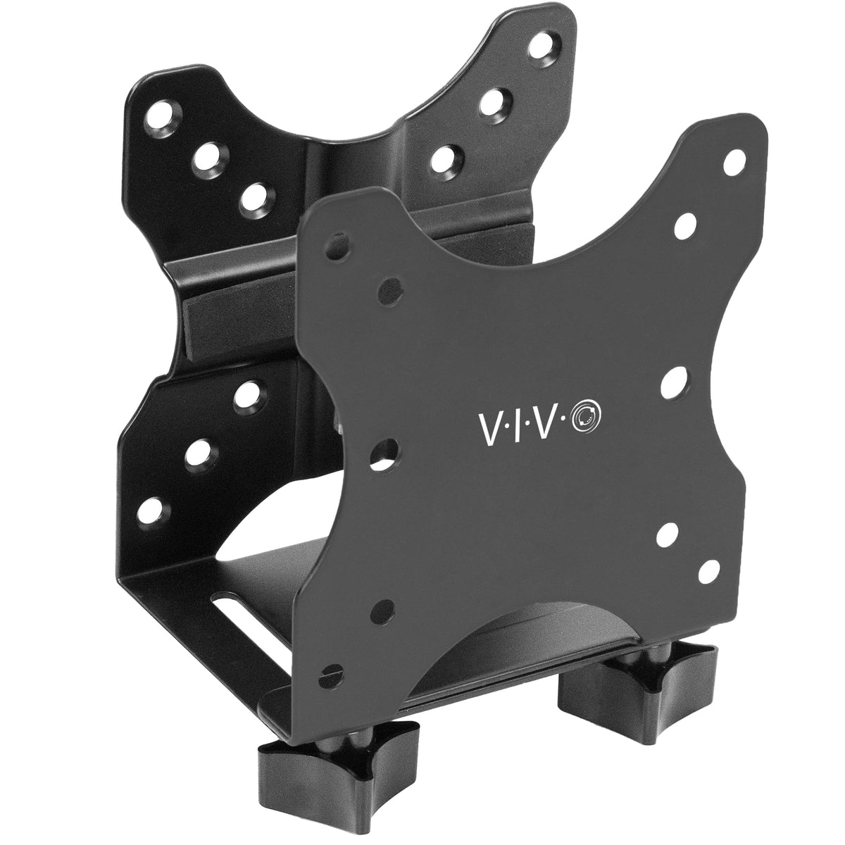 VIVO Adjustable Thin Client Mini PC Mount Bracket, CPU VESA Under Desk and Monitor Arm Computer