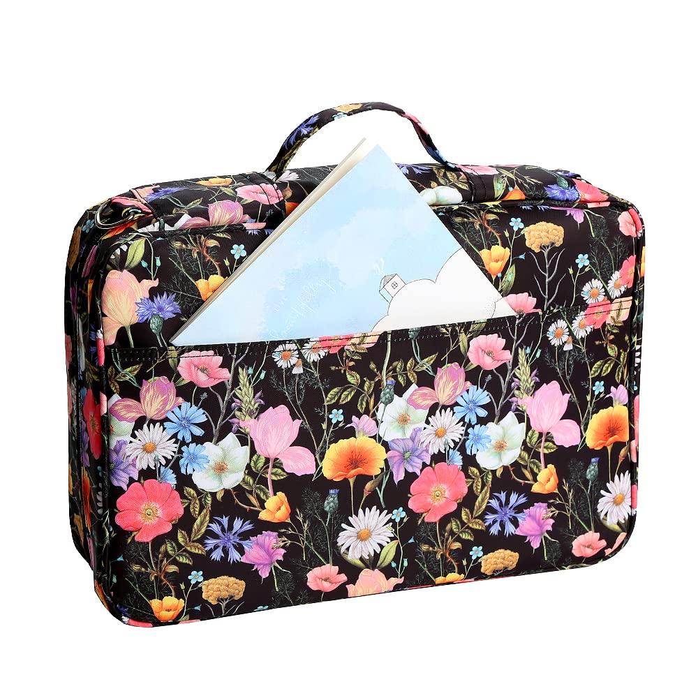 Lbxgap 480 Slots Colored Pencil Case w/Handle & Shoulder Strap