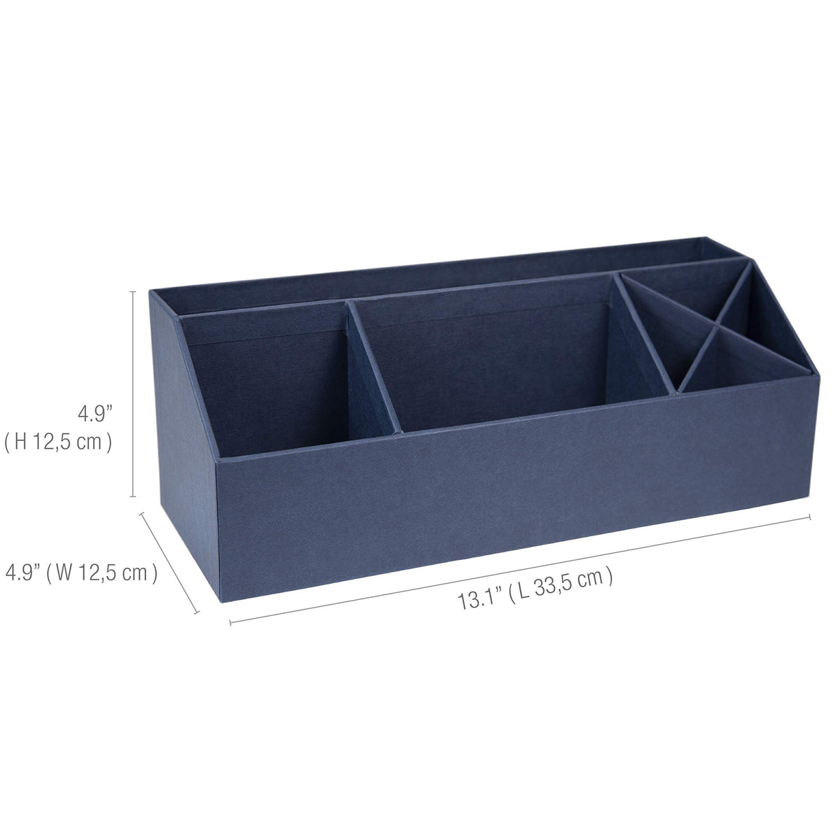 Bigso Elisa Desktop Organizer - Durable Office Desk Organizer with 7 Compartments for Office