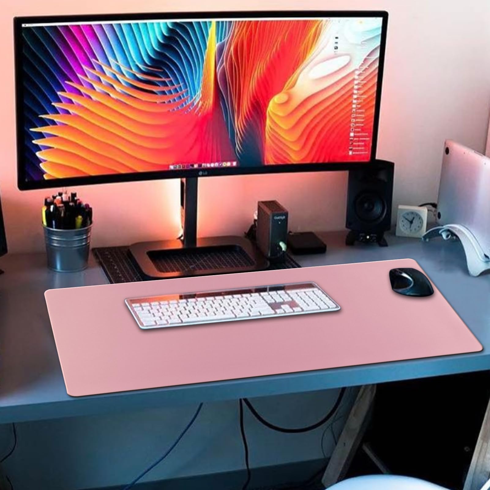 Cmhoo XXL Gaming Mouse Pad 35.4x15.7 Professional Large Mouse Pad & Computer Game Mouse Mat-90x40