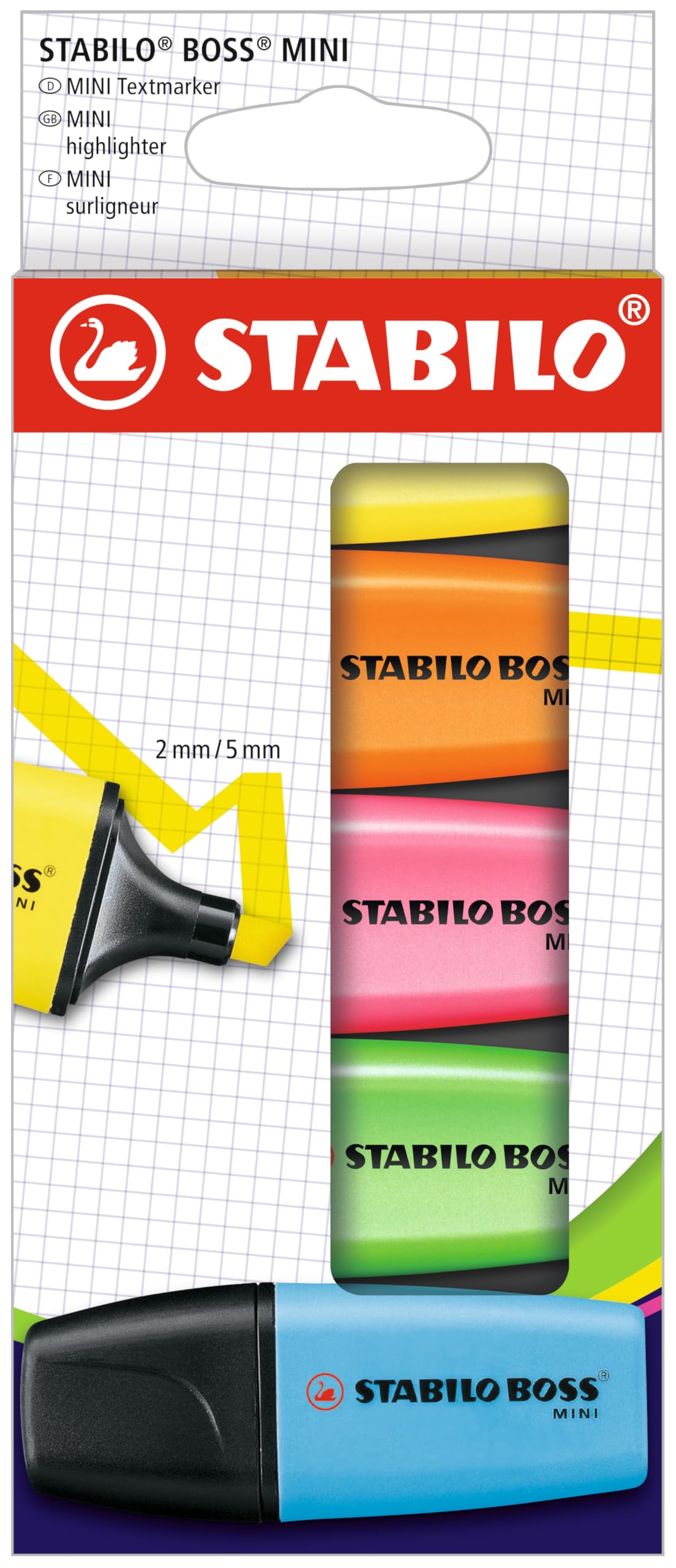 STABILO highlighter BOSS MINI