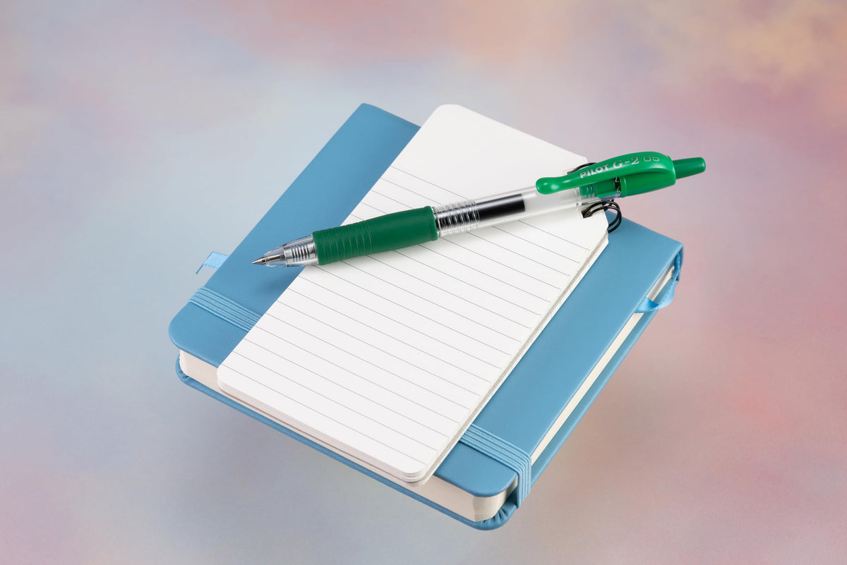 PILOT G2 Premium Retractable Rolling Ball Green Gel Pens, 0.5mm, 12-Pack