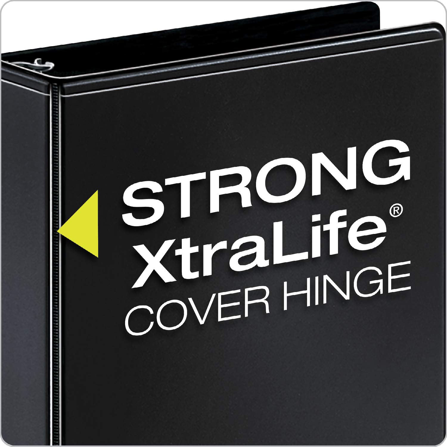 Cardinal Economy 3-Ring Binders, 4", Slant-D Rings, Holds 835 Sheets, ClearVue Presentation View