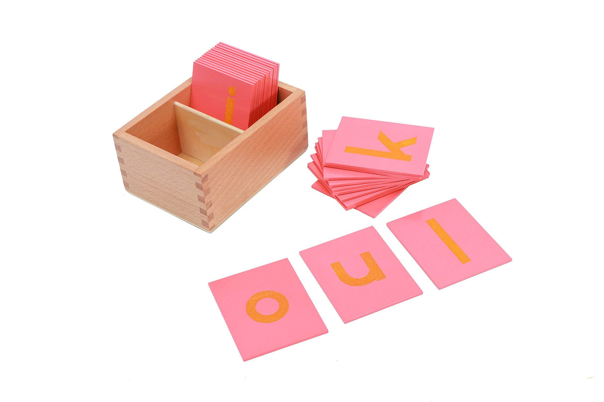 Adena Montessori Lower and Capital Case Sandpaper Letters,Early Child Development Learning